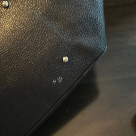 Dooney & Bourke Dark Brown Leather Tote Bag - Picture 12 of 15